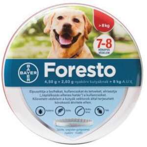 Foresto kullancs- és bolhanyakörv közepes és nagytestű kutyáknak (8 kg fölött; 70 cm) 50595221 Bolha- és kullancsriasztó