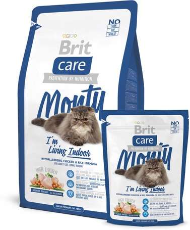 Brit Care Cat Monty I’m Living Indoor – Chicken & Rice 2kg 31456904