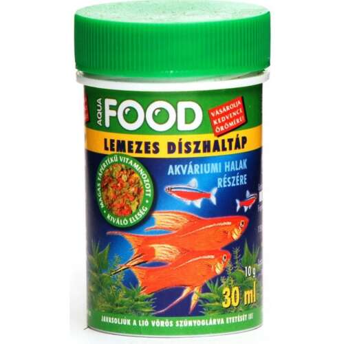 Aqua-Food Lemezes Díszhaltáp - 30 ml