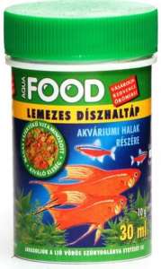 Aqua-Food lemezes díszhaltáp akváriumi halak részére 30 ml 31457477 