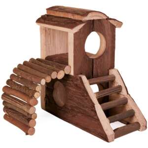 Trixie Mats faházikó lépcsővel és létrával hörcsögöknek és egereknek (17 x 17 x 10 cm; Magassága 17 cm)