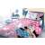 Disney Minnie Mouse bedding set for kids, pink with polka dots and hearts, featuring Minnie Mouse