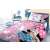 Disney Minnie Mouse bedding set for kids, pink with polka dots and hearts, featuring Minnie Mouse