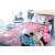 Disney Minnie Mouse bedding set for kids, pink with polka dots and hearts, featuring Minnie Mouse