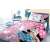 Disney Minnie Mouse bedding set for kids, pink with polka dots and hearts, featuring Minnie Mouse