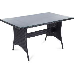 Fieldmann FDZN 6005-PR polyrattan Asztal #fekete 94201429 Kerti bútorok