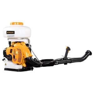 Riwall PRO RPSD 52 14L Rückenspritze mit 2-Takt-Motor, gelb und schwarz - Sprühgeräte