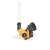 Riwall PRO RALT 2320 SET Cordless Grass Trimmer, Rotating Head, Yellow and Black