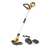 Riwall PRO RALT 2320 SET Cordless Grass Trimmer with Battery and Charger, Yellow and Black