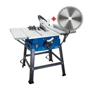 Scheppach HS 81 S Special Edition fierăstrău circular de masă cu stand, disc de 210mm, 1500W, adâncime de tăiere 70cm - Scheppach