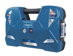 Scheppach Air Case 2L ölfreier Kompressor, 8 bar, 1,5 PS - Kompressoren