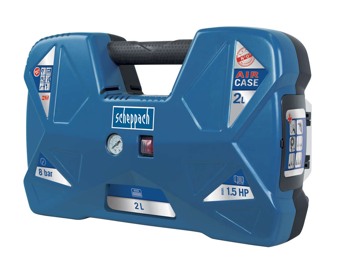 Scheppach Air Case Olajmentes táskakompresszor