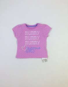 Mothercare baba Póló - Pöttyös #lila-rózsaszín 31469566 Gyerek pólók - Pöttyös