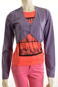 Lila girls bolero with buttons, long sleeves, cotton, casual and elegant, perfect for layering - Babies & Toddler