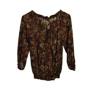 S.Oliver Selection női Blúz - Virág #barna 32562187 - S.Oliver