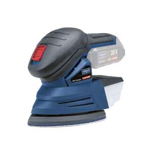 Scheppach CFS135-20Li cordless sander, 20V, blue and black, with dust collection - Scheppach Sander