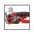 Close-up of Einhell GE-GS 18 Li-Solo pruning saw mechanism