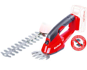 Einhell GE-CG 18 Li Cordless Grass and Shrub Shears with hedge trimmer and grass shear blades - Einhell