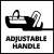 Adjustable handle of Einhell Hedge Trimmer