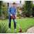Man using Einhell GC-CT 18/24 Li-Solo Cordless Grass Trimmer