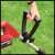 Adjustable handle of Einhell GC-CT 18/24 Li-Solo Cordless Grass Trimmer