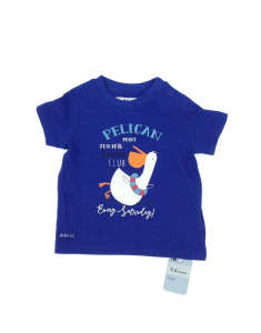 Mothercare baba Póló - Pelikán #kék 31477160 Gyerek pólók - 3 - 6 hó
