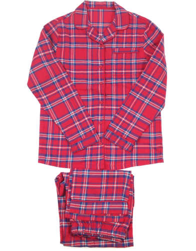 Marks & Spencer lány Pizsama - Kockás #piros-kék 31477842