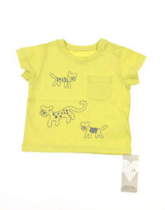 Marks & Spencer baba Póló - Állatka #sárga 31477884 Gyerek pólók - 3 - 6 hó