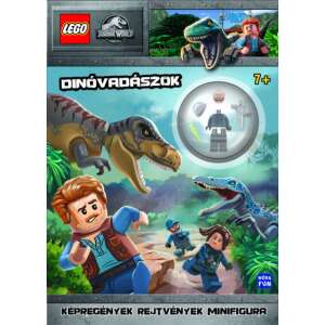 Lego Jurassic World - Dínóvadászok - Ajándék járőr minifigura! 46840512 