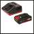 Einhell GC-CL 18 Li E Kit cordless leaf blower battery and charger