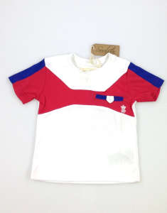 Soulstar sportos Póló #piros-fehér 31481049 Gyerek póló - 2 - 3 év