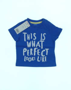 F&F baba Póló - Feliratos #kék 31481253 Gyerek pólók