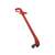 Einhell GC-ET 2522 electric grass trimmer, red, angled view