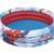 Bestway Spider-Man 3-Ring Pool, надуваем басейн за деца, диаметър 122 cm