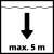 Maksimalna dubina urona Einhell GC-SP 2768 potopne pumpe: 5 metara