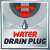 Water drain plug for Einhell GC-WW 1250 NN domestic water supply