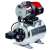 Домашно водоснабдяване Einhell GC-WW 1250 NN, резервоар за налягане от неръждаема стомана, червен двигател, струйна помпа
