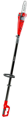 Einhell GC-EC 750 T electric pole saw, red and black, with telescopic pole