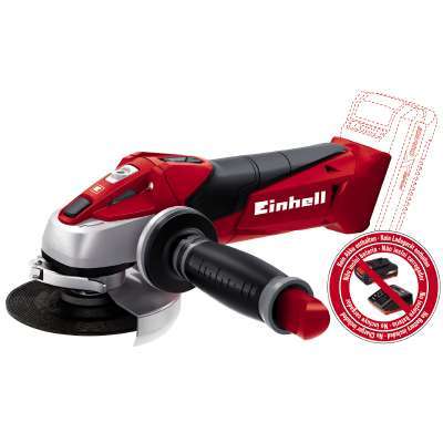 Einhell TE-AG 18 Li-Solo Akkumulátoros sarokcsiszoló (Akku és töltő nélkül) 18 V