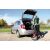 Einhell TC-VC 1812 S wet dry vacuum cleaner in use cleaning car trunk