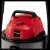 Einhell TC-VC 1815 wet and dry vacuum cleaner, close-up of the top handle and power switch