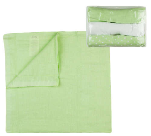 Minőségi Textil pelenka 3db #zöld 31514293
