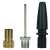 Einhell PRESSITO Solo cordless compressor, 3 piece nozzle adapter set