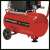 Einhell TC-AC 190/24/8 compressor, red, with wheels