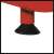 Einhell TE-AC 230/24 compressor, red, rubber feet