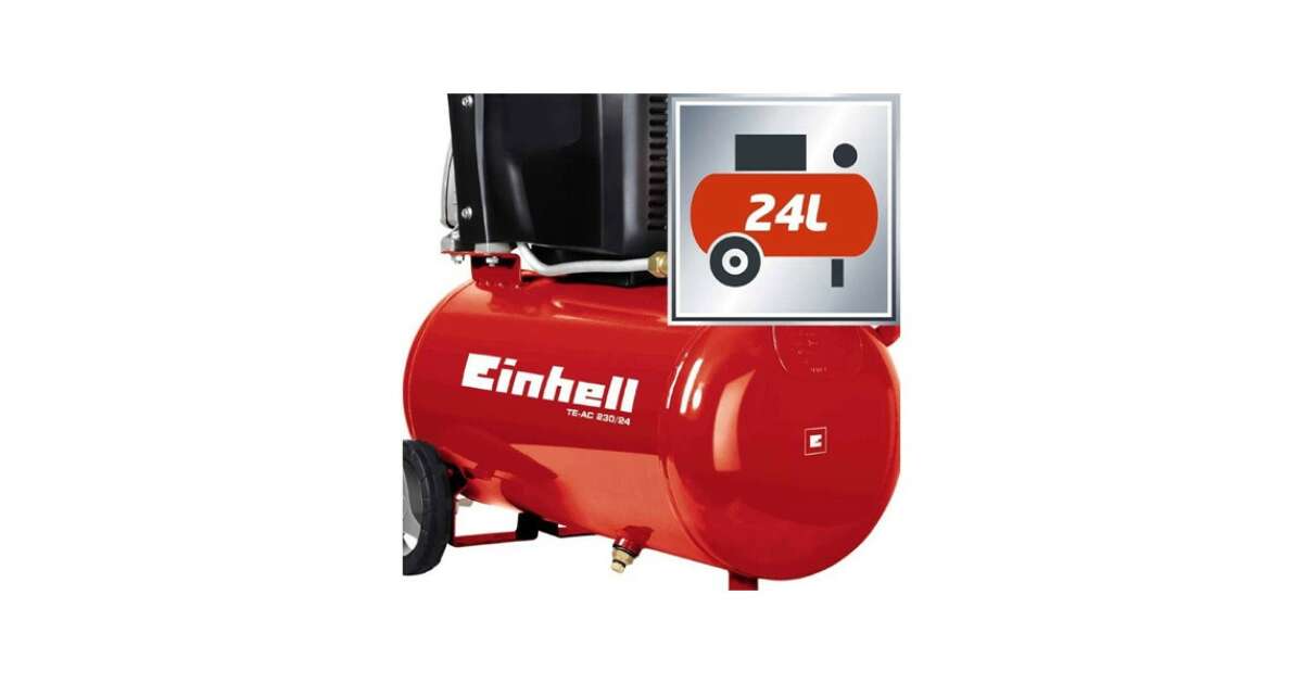 Compressore aria 24 lt EINHELL TE-AC 230/24 Expert