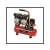 Einhell TE-AC 6 Silent compressor, red, 6 liter tank, oil-free, 8 bar max pressure