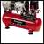 Einhell TE-AC 6 Silent compressor, red, bottom view
