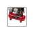 Einhell TE-AC 6 Silent compressor, red, rubber feet