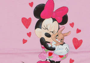 Disney Minnie nyuszis rövid ujjú lányka póló 31514546 "Minnie"  Gyerek pólók